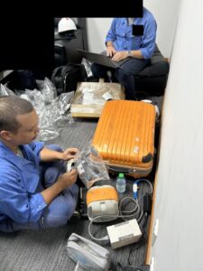 タイでの臭気測定