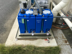 消臭剤原液タンク、消臭剤希釈タンク