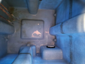 消臭剤タンク清掃後